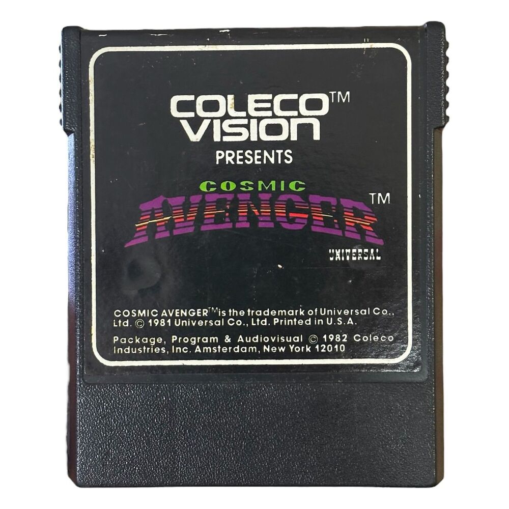 Cosmic Avenger - ColecoVision - Cartridge Only - Tested & Works